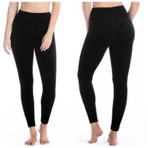 Assets By Spankx Velvet Shaping Leggings Size Small Spanks